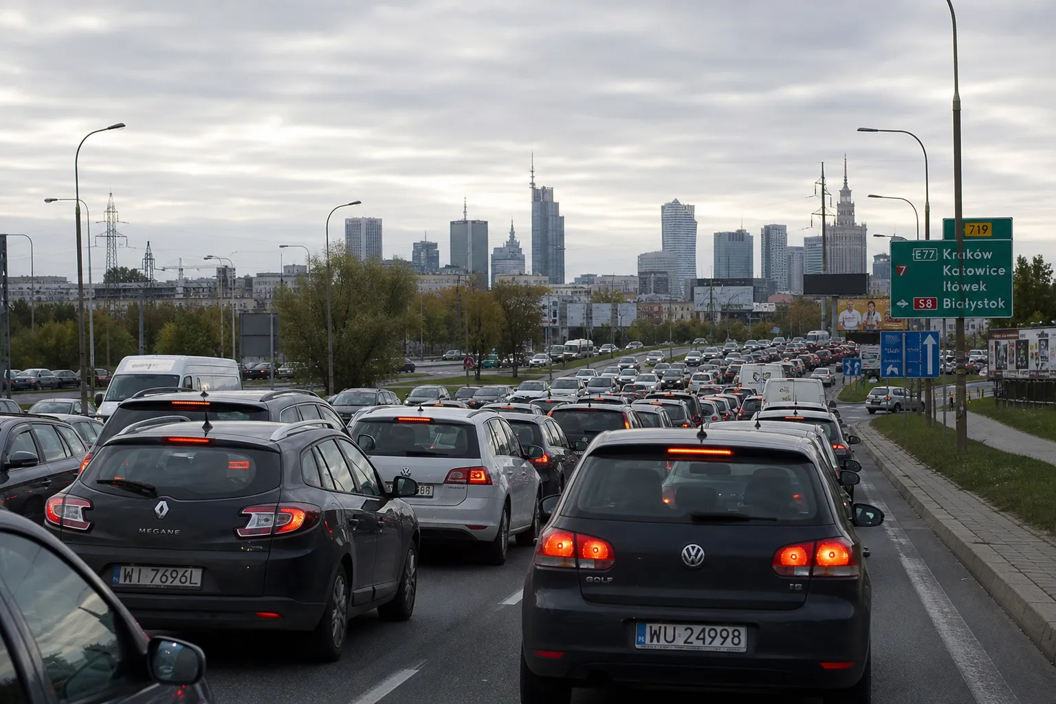 Souhrnný žebříček měst překrytý konkrétní trasou člověka do práce