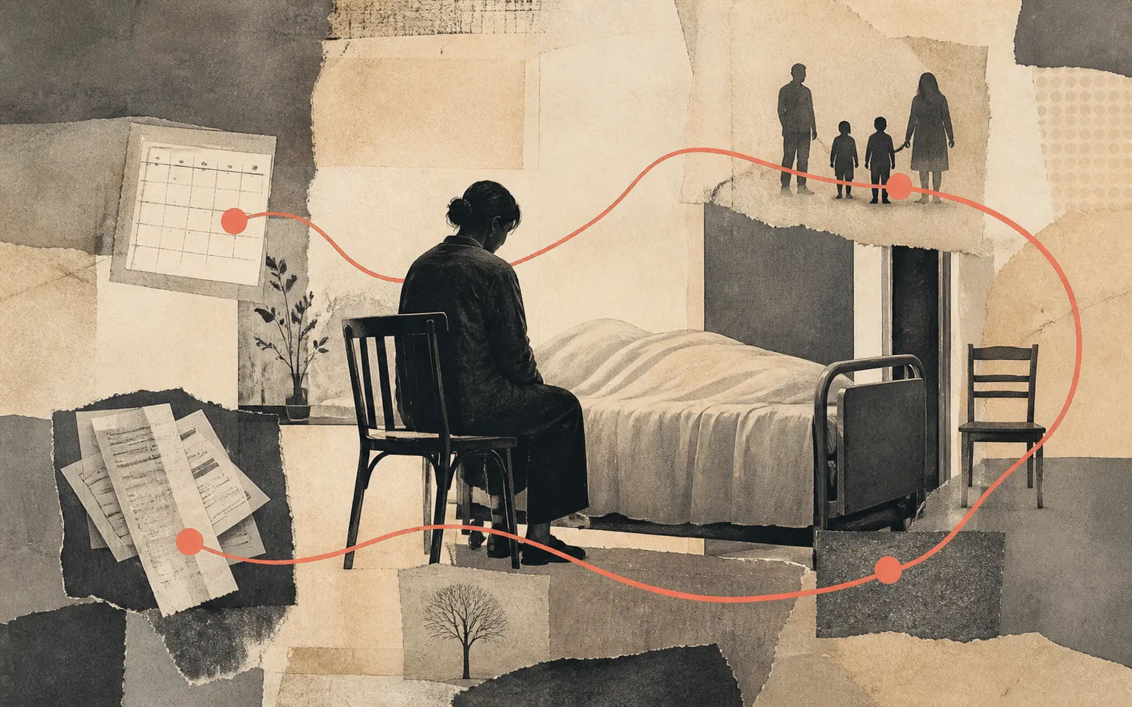 Ein Patient. Doch die Krankheit verändert das Leben der ganzen Familie
